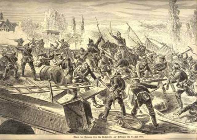 france going to war with austria and prussia