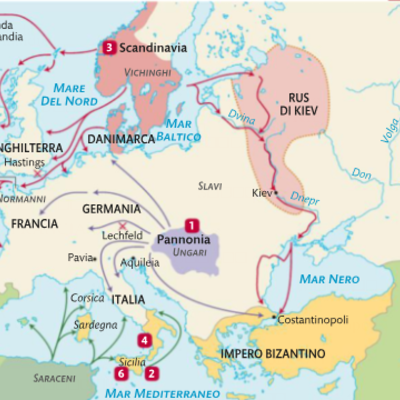 Timeline: Ungari, Saraceni e Normanni