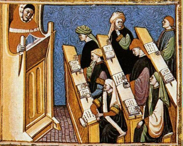 La Antigua Escolástica o Periodo de Formación entre mediados del siglo XI y mediados del XV