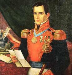 Establecimiento del régimen centralista a manos de Antonio López de Santa Anna.