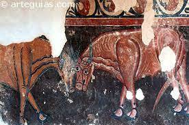 La ermita de San Baudelio de Berlanga en Soria con sus mágicos frescos (PINTURA AL FRESCO)