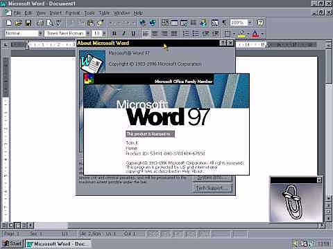 El Word 97-98