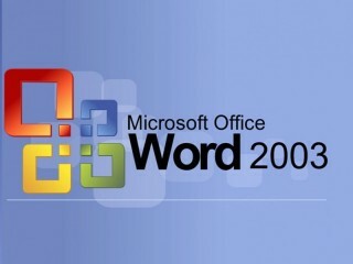 word 2003
