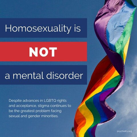 Homosexuality is not a disease