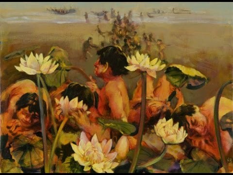 Llegada a la tierra de los lotófagos