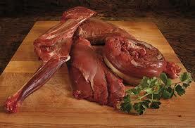 Desaparicion de la carne de cabra de la mesa colonial.