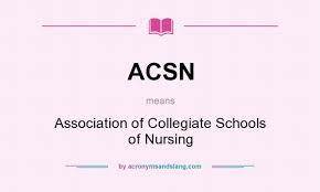 Collegiate Schools of Nursing