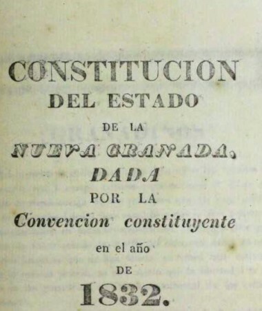 Constitución Neogranadina