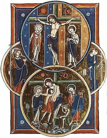 Miniaturas de El Salterio de Blanca de Castilla