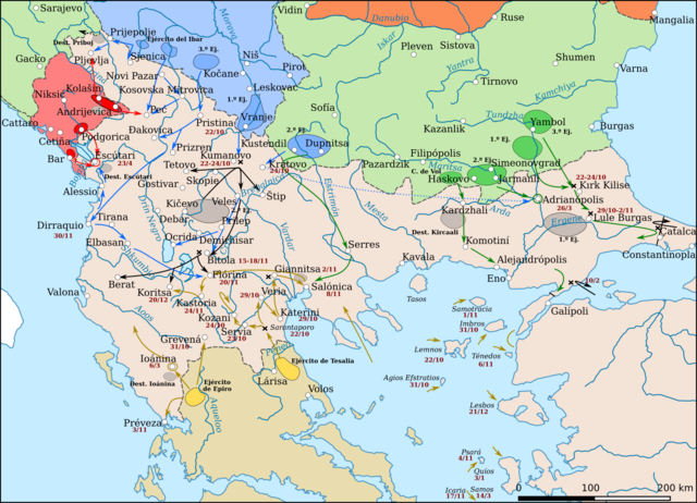 Primera Guerra de los Balcanes