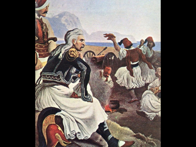 Απελευθέρωση της Καλαμάτας ( Θ. Κολοκοτρώνης, Π. Μαυρομιχάλης)