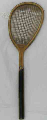 First tennis racket