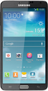 Celular táctil con acceso a Internet