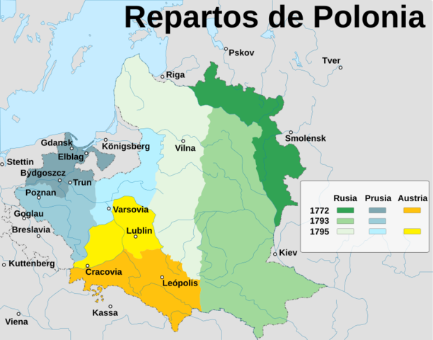 Repartos de Polonia