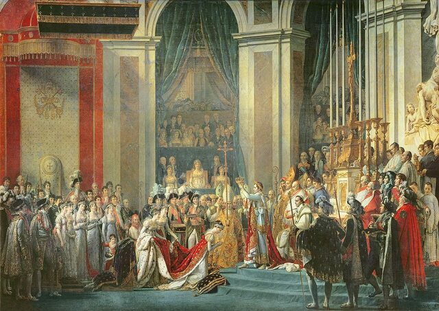 Commencement de l'empire napoléonien.