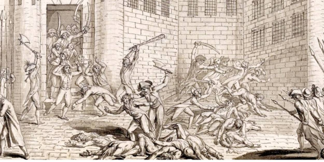 Massacre par les Sans-culottes