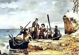 Mayflower lands and creates the Plymouth colony