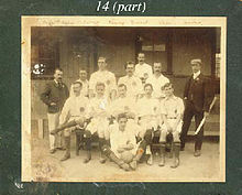 Fundación de un club de cricket.