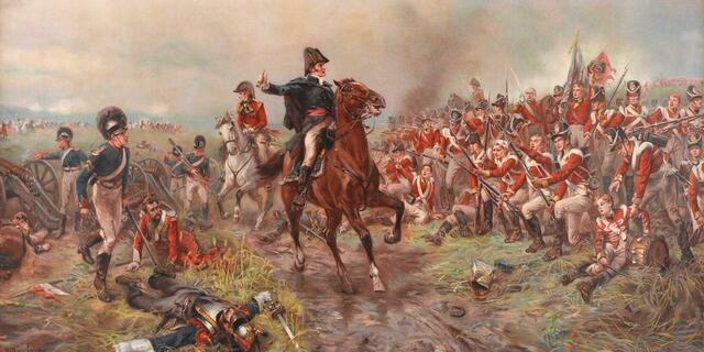 Battle of Waterloo (red)