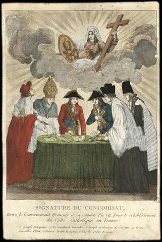 Concordat of 1801 (green)