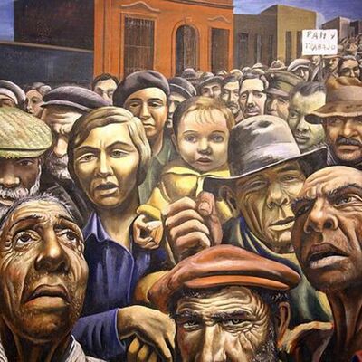 Timeline:  Las tendencias artísticas de América del Sur en el siglo XX G. #3