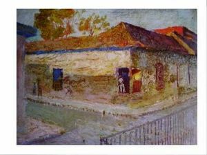 Nicaragua: Pintura, Esquina de Diriamba, Rodrigo Peñalba