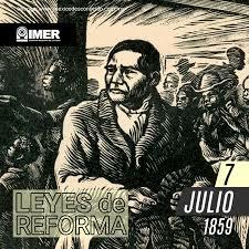 LAS "LEYES DE REFORMA"