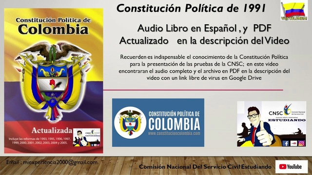Constitución Política de Colombia de 1991.