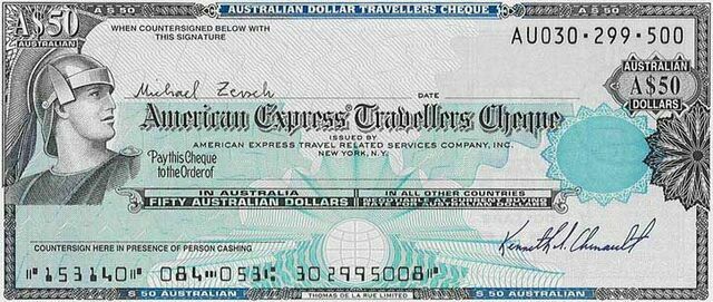 TRAVELER'S CHECK