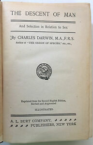 Darwin publica "The Descent of Man, and Selection in Relation to Sex"