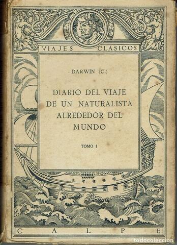 Darwin publica Viaje de un Naturalista