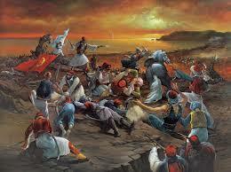 Νίκη του Καραϊσκάκη στη μάχη του Κερατσινίου.