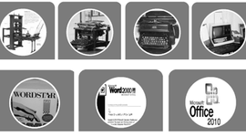 Timeline: evolución en las maquinas de escribir