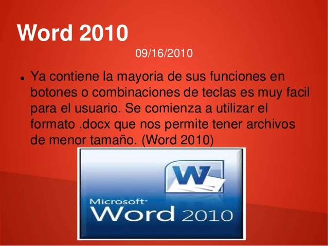 Word 2010... 2010