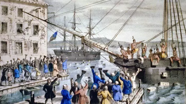 tea act/ boston tea party