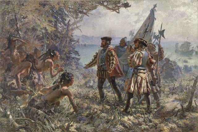 Arrivée de Jacques Cartier