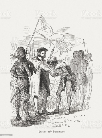 La rencontre avec Donnacona