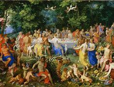 wedding of king pelius and thetis