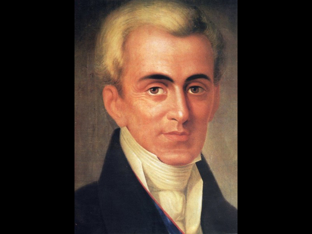 Άφιξη του Καποδίστρια στο Ναύπλιο