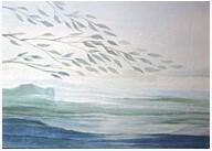 La pintura contemporánea costarricense - Obra: Nostalgia, de Marta Yglesias.