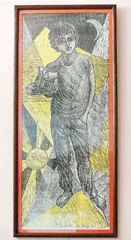 Salvador - Obra: “Canillita” (1979) Rafael Alas