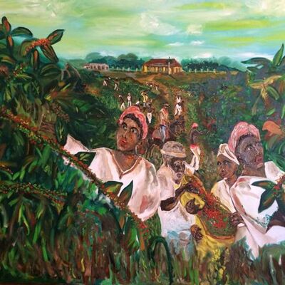 Timeline: Tendencias artísticas del caribe - República Dominicana, Jamaica, Puerto Rico y Cuba