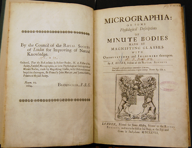 Micrographia was published