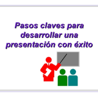 Timeline: Etapas o pasos que hay que seguir para efectuar una presentación oral exitosa