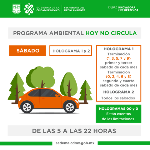 Se inició el programa “Hoy no circula” y la verificación vehicular