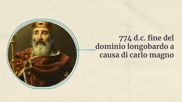 Fine del domino longobardo