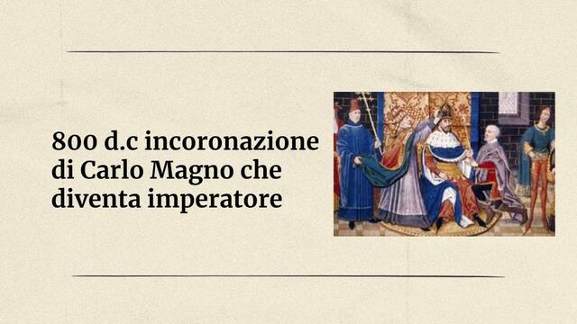 Incoronazione di Carlo Magno