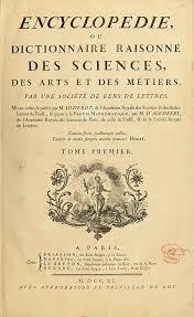Publicación de la L'Encyclopédie de Denis Diderot