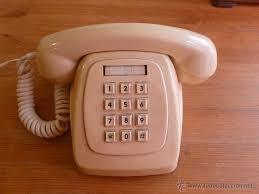 Teléfono con pulsadores