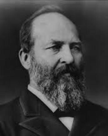 President Garfield is Shot